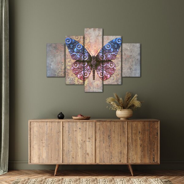 Kép - Steampunk pillangó (150x105 cm)