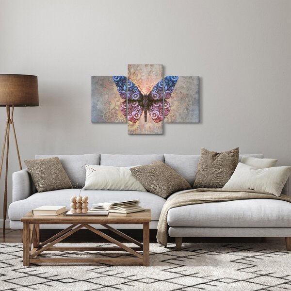 Kép - Steampunk pillangó (90x60 cm)
