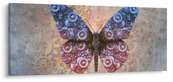 Kép - Steampunk pillangó (120x50 cm)