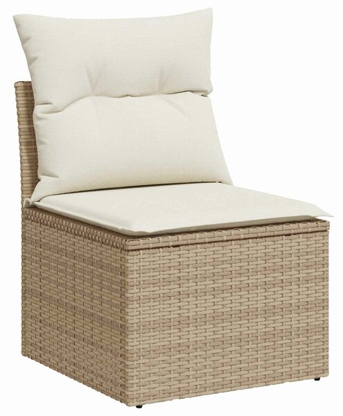 VidaXL Kanapé Szett 6 pcs 4-Ülőhelyek száma Beige és Krémszínű