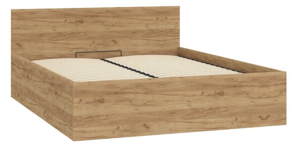 DOLLY New franciaágy ágyneműtartóval 160x200 - craft tölgy