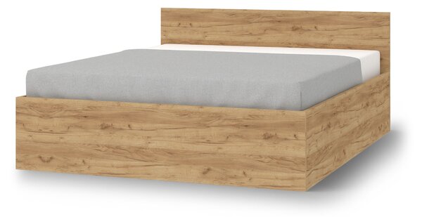 DOLLY New franciaágy ágyneműtartóval 160x200 - craft tölgy