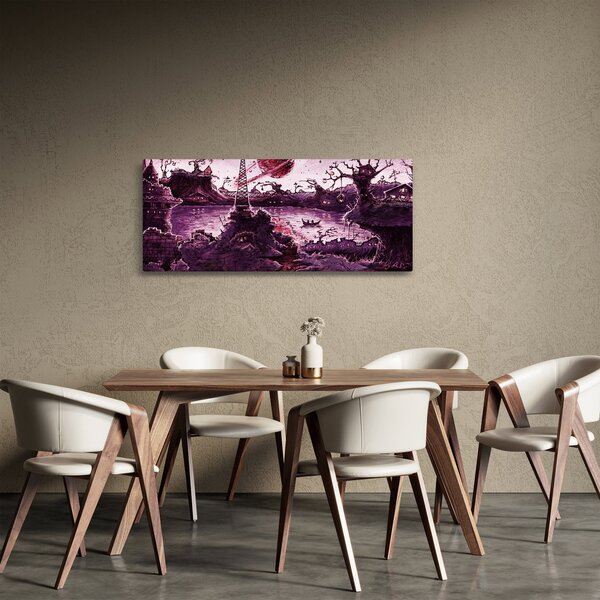Kép - Elvarázsolt falu (120x50 cm)