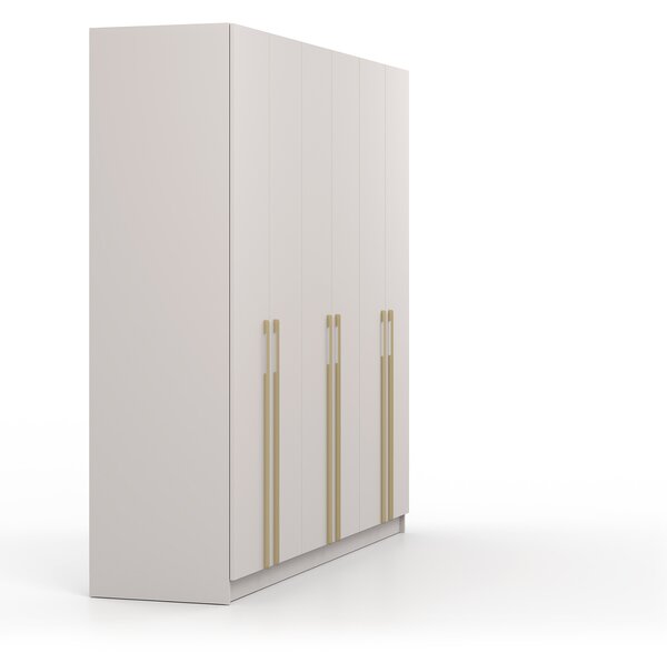 CASMIRA 6D gardróbszekrény 230x210x57 - kasmír