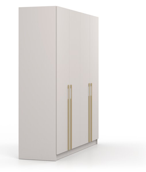 CASMIRA 4D gardróbszekrény 200x210x57 - kasmír