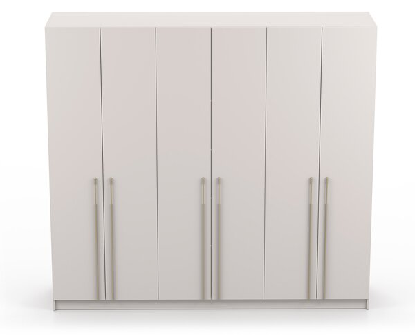 CASMIRA 6D gardróbszekrény 230x210x57 - kasmír