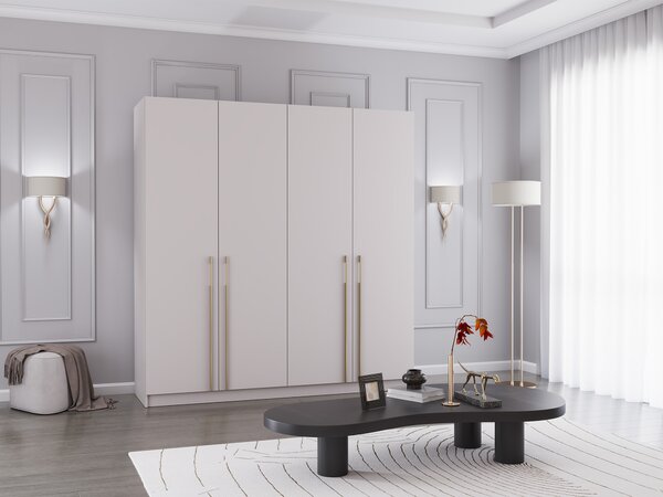 CASMIRA 4D gardróbszekrény 200x210x57 - kasmír