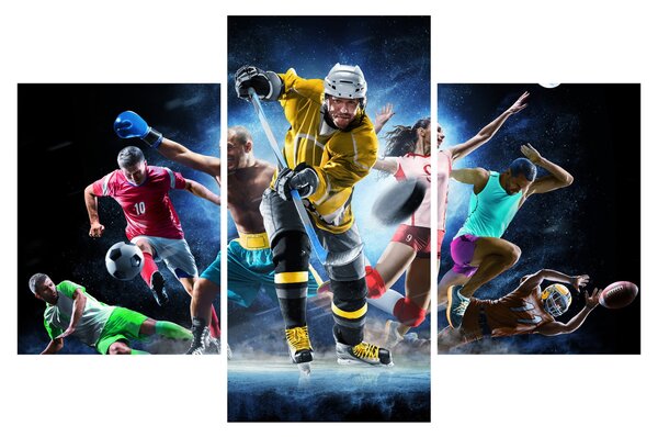 Kép - sport (90x60 cm)