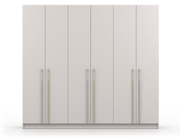 CASMIRA 6D gardróbszekrény 230x210x57 - kasmír
