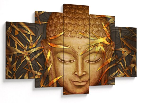 Kép - arany Buddha (150x105 cm)
