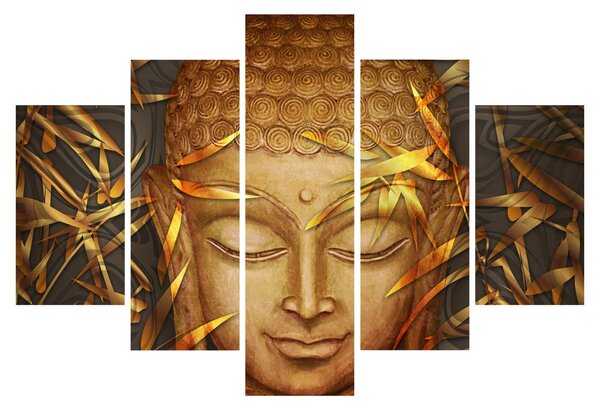 Kép - arany Buddha (150x105 cm)