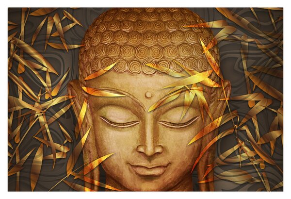 Kép - arany Buddha (90x60 cm)