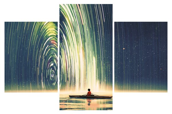 Kép - Az univerzum közepe (90x60 cm)