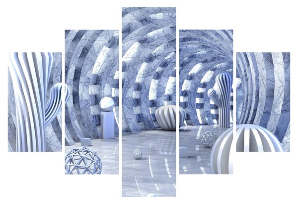 Kép - 3D absztrakció (150x105 cm)