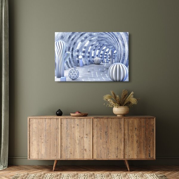 Kép - 3D absztrakció (90x60 cm)