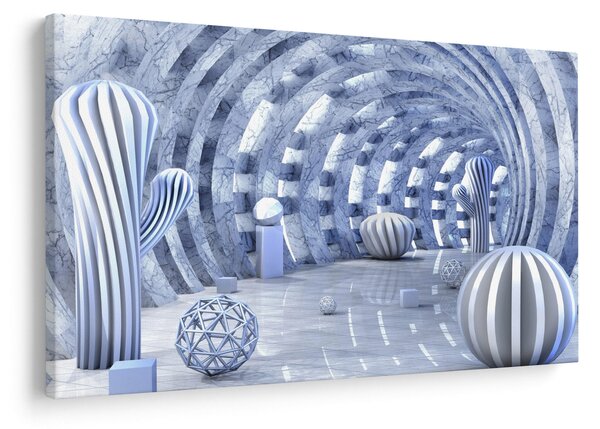 Kép - 3D absztrakció (90x60 cm)