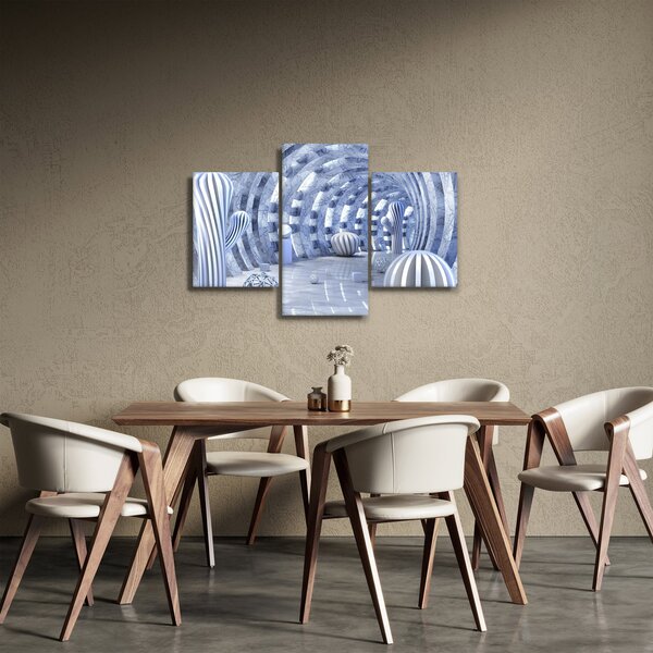 Kép - 3D absztrakció (90x60 cm)