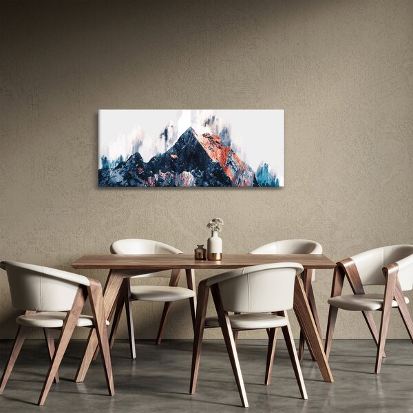 Kép - Absztrakt hegy (120x50 cm)