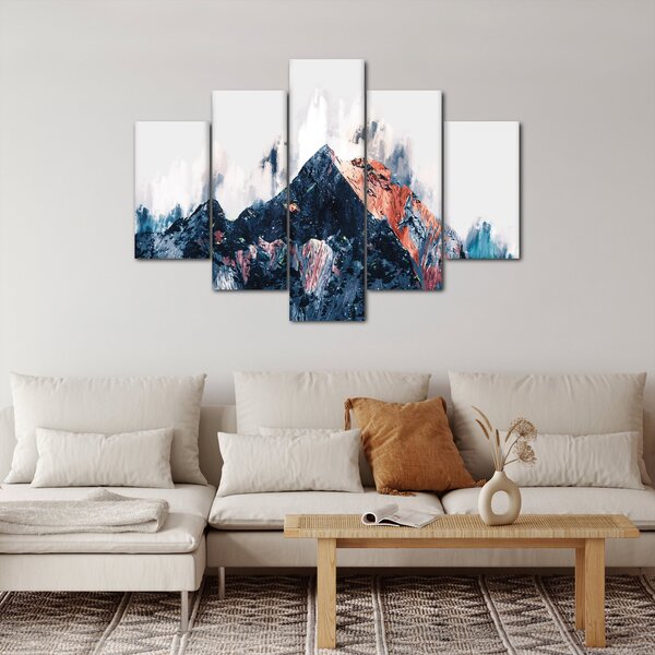 Kép - Absztrakt hegy (150x105 cm)