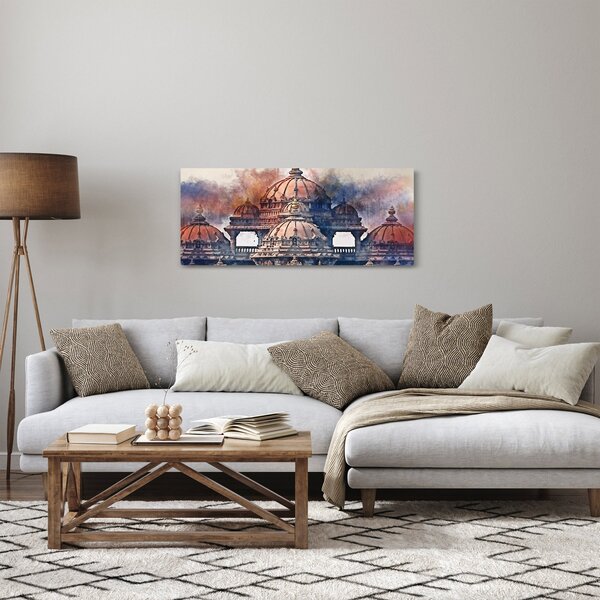 Kép - Akshardham, New Delhi, India (120x50 cm)