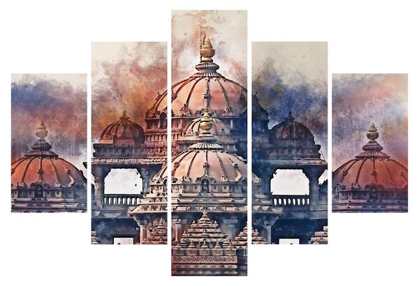 Kép - Akshardham, New Delhi, India (150x105 cm)