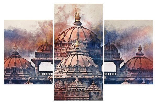 Kép - Akshardham, New Delhi, India (90x60 cm)