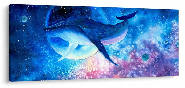 Kép - Űrbálna (120x50 cm)