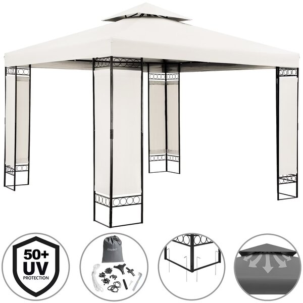 Deuba Lorca kerti pavilon 3x3 m - krém