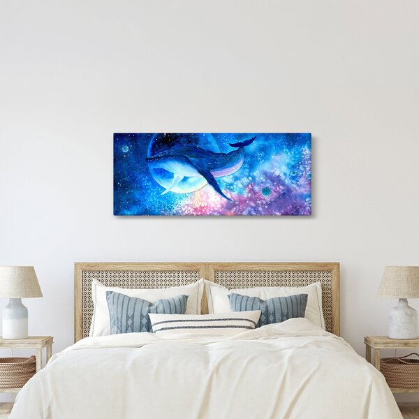 Kép - Űrbálna (120x50 cm)