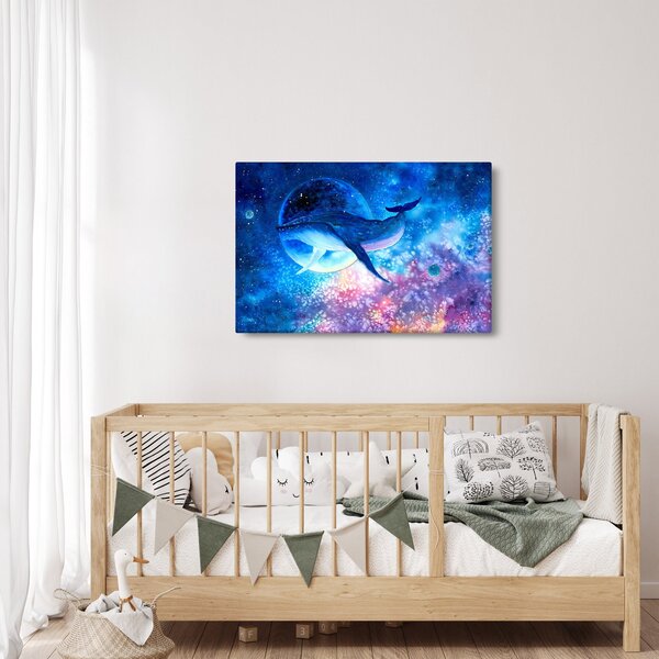 Kép - Űrbálna (90x60 cm)