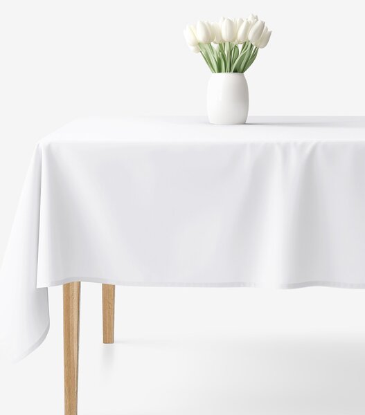Goldea szögletes terítő - extra erős 100% - os pamut - fehér 140 x 220 cm