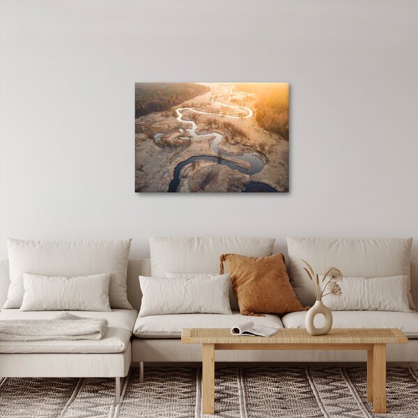 Kép - Hajnal a kanyarulaton (70x50 cm)