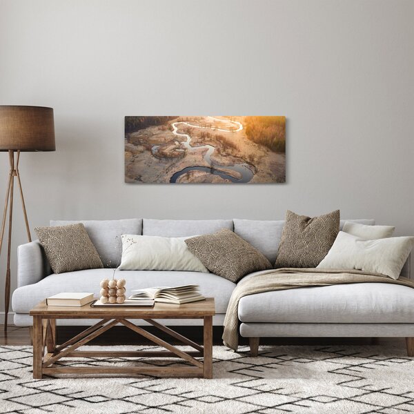Kép - Hajnal a kanyarulaton (120x50 cm)