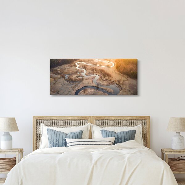 Kép - Hajnal a kanyarulaton (120x50 cm)