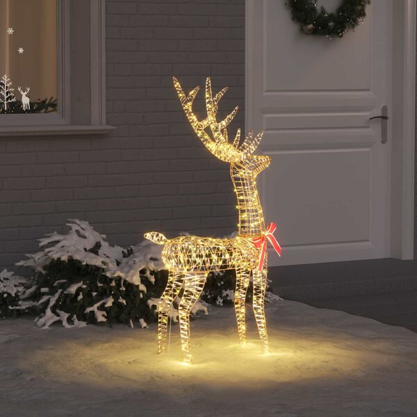 3D karácsonyi rénszarvas LOVIISA 140 LED Meleg fehér