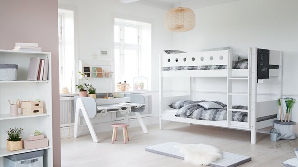 Flexa Emeletes ágy, Flexa White 200, fehér
