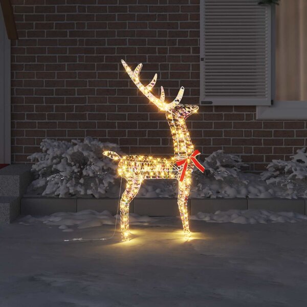 3D karácsonyi rénszarvas LOVIISA 140 LED Meleg fehér
