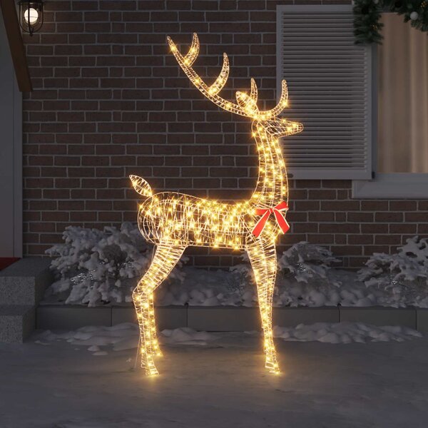 3D karácsonyi rénszarvas LOVIISA 250 LED Meleg fehér