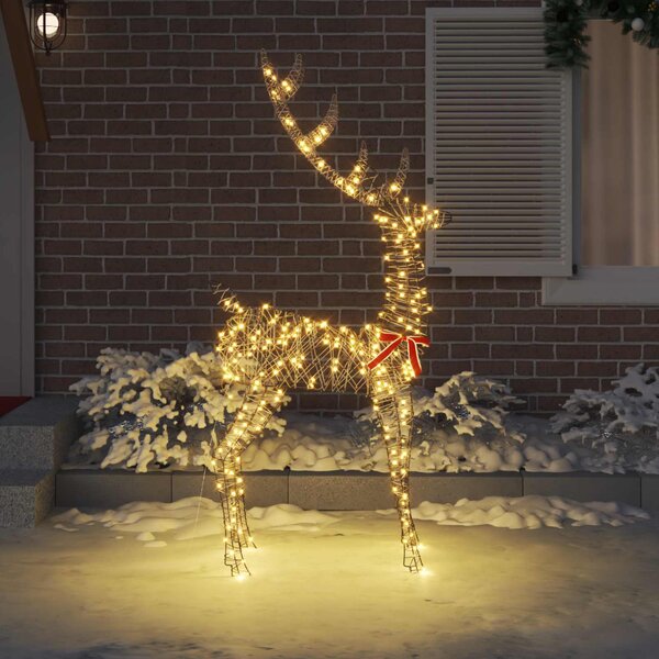 3D karácsonyi rénszarvas LOVIISA 250 LED Meleg fehér