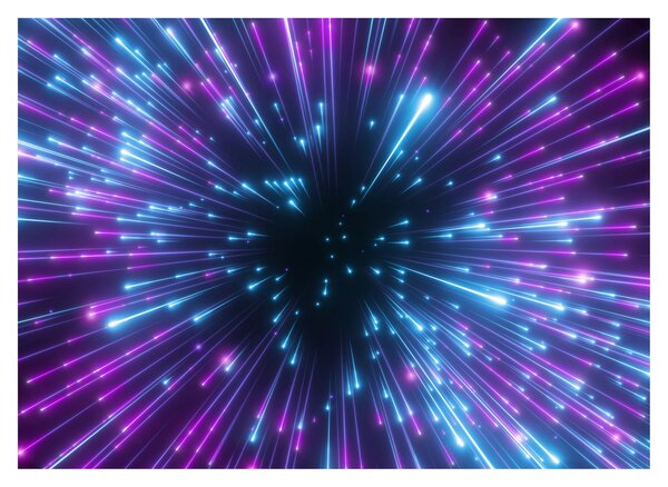 Kép - Neon tér (70x50 cm)