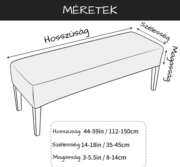 HeverőHuzat, PadHuzat (bársonyos, barna)