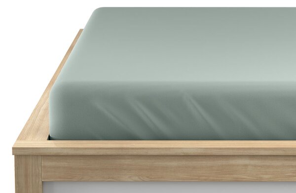 Mentol jersey lepedő 90 x 200 cm