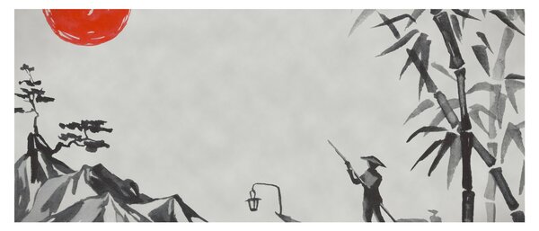 Kép - Fuji-hegy (120x50 cm)