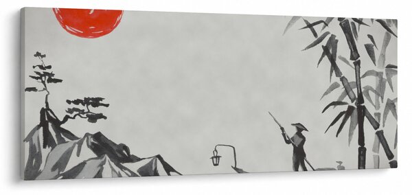 Kép - Fuji-hegy (120x50 cm)
