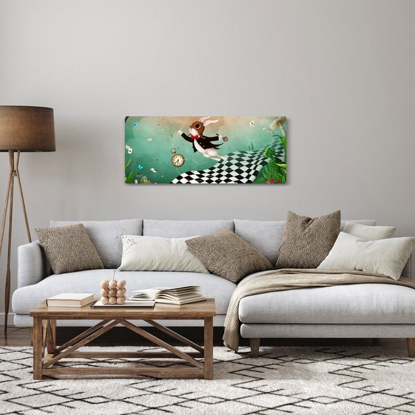 Kép - fantázia nyuszi (120x50 cm)