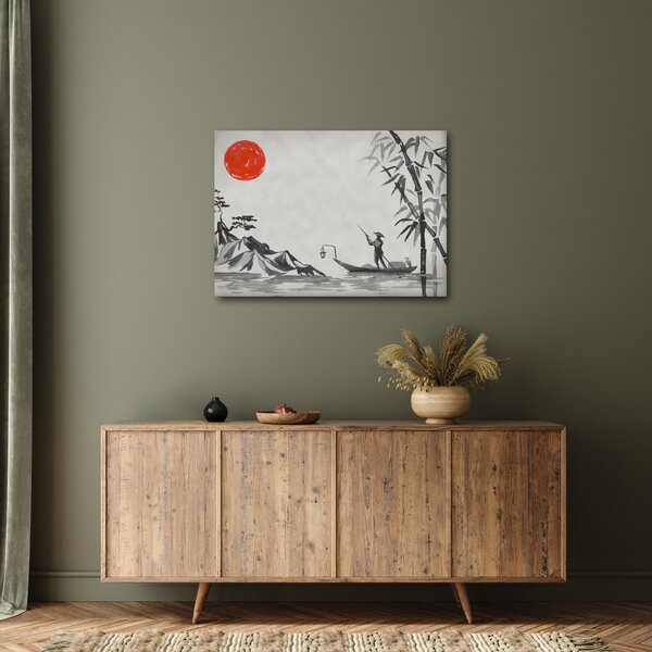 Kép - Fuji-hegy (70x50 cm)