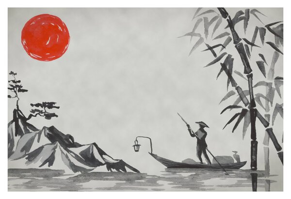 Kép - Fuji-hegy (90x60 cm)