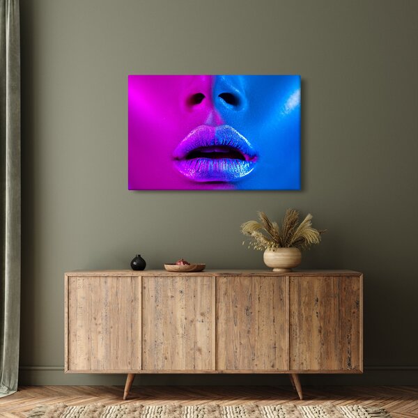 Színes tollak képe (90x60 cm)