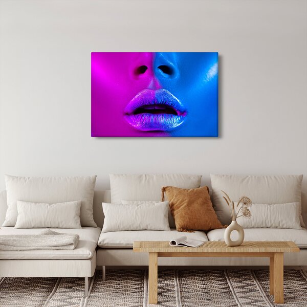 Színes tollak képe (90x60 cm)