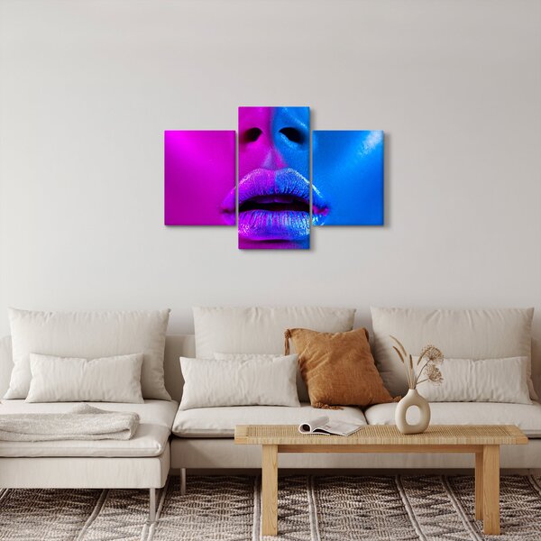 Színes tollak képe (90x60 cm)